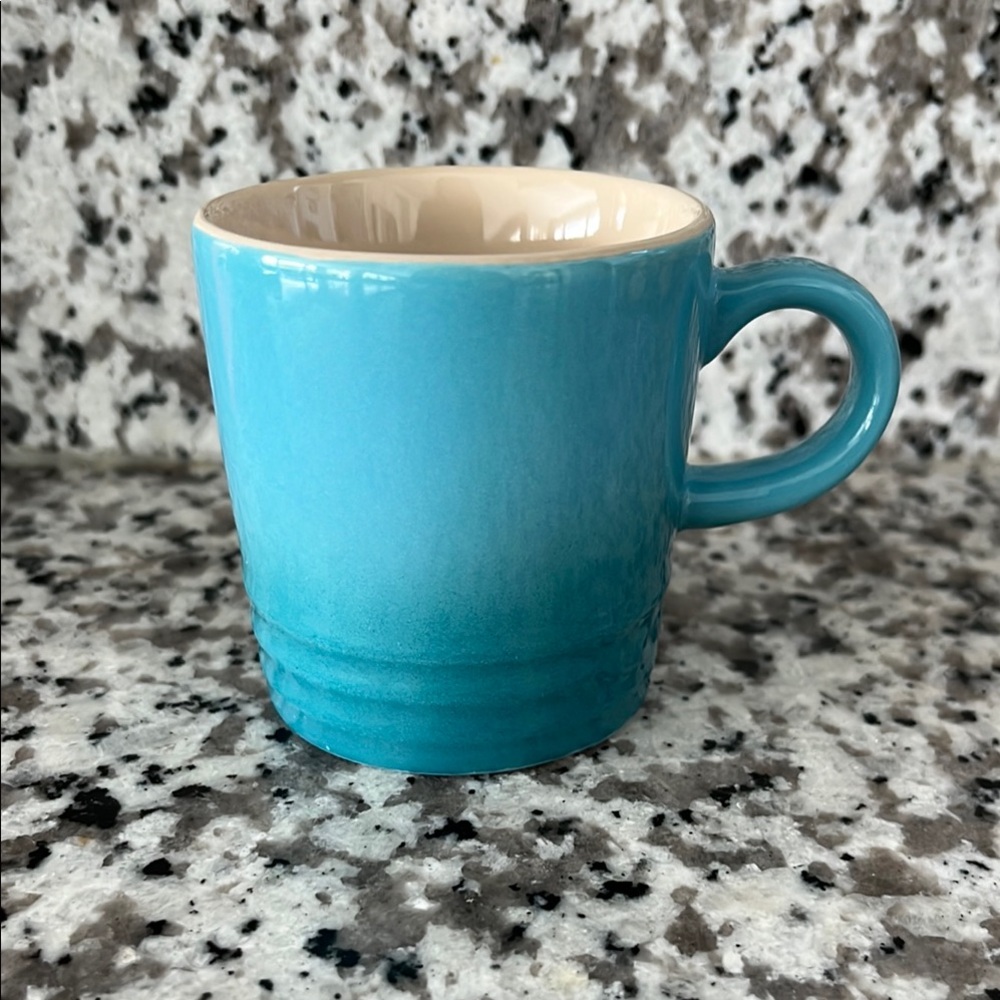 Le Creuset 3.5 oz Ceramic Blue Mug